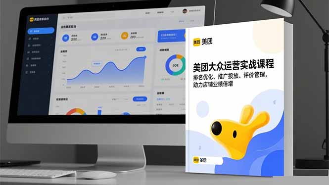 美团大众运营实战课程，排名优化、推广投放、评价管理，助力店铺业绩倍增-御文网
