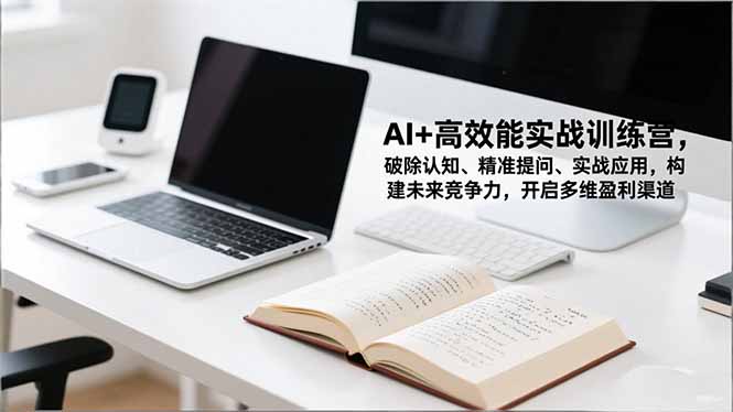 AI+高效能实战训练营，破除认知、精准提问、实战应用，构建未来竞争力，开启多维盈利渠道-御文网