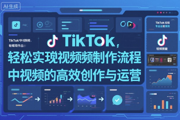 TikTok中视频制做流程，轻松实现Tk中视频的高效创作与运营-御文网