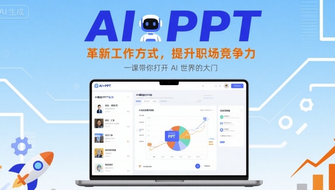 AI+PPT：革新工作方式，提升职场竞争力，一课带你打开 AI 世界的大门-御文网