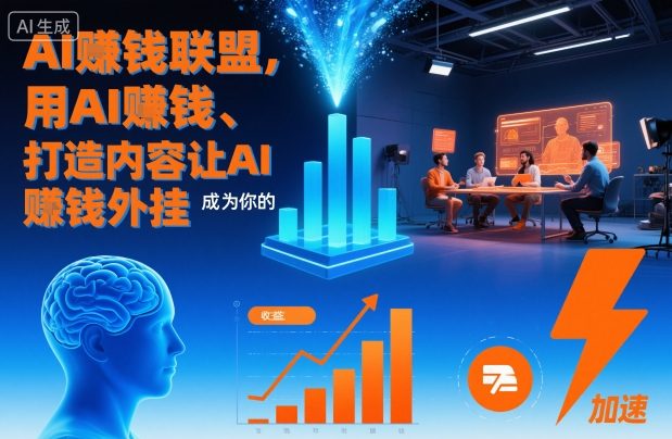 AI賺钱联盟，用AI賺钱、打造内容让AI成为你的賺钱外挂-御文网