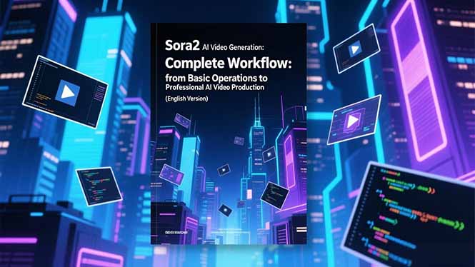 Sora2 AI视频生成的系统教程(英文版-御文网