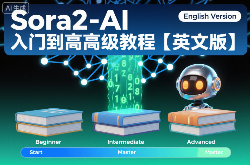Sora2-AI入门到高级教程【英文版】-御文网