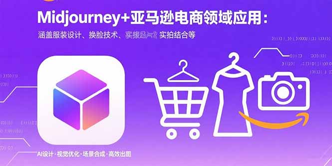 Midjourney+电商领域商业应用：涵盖服装设计、换脸技术、实拍结合等-御文网