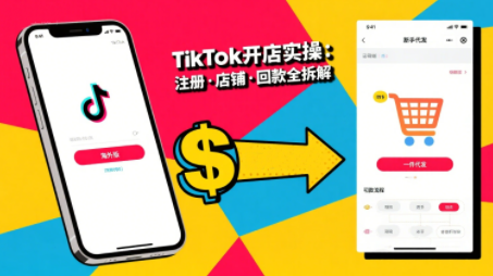 大熊跨境·TikTok从开店到投流的进阶课-御文网