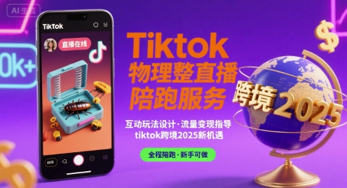 Tiktok物理整蛊直播陪跑服务-tiktok跨境2025-御文网