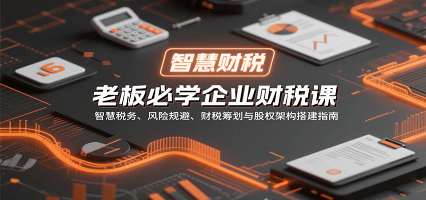 老板必学企业财税课:智慧税务、风险规避、财税筹划与股权架构搭建指南-御文网