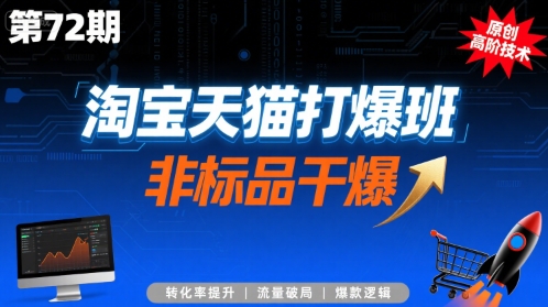 淘宝天猫打爆班原创高阶技术第72期，非标品干爆-御文网