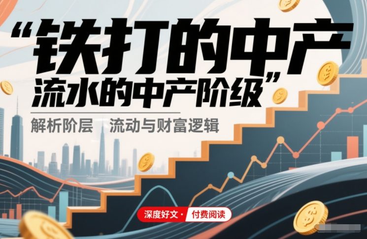 付费文章：铁打的中产，流水的中产阶级-御文网