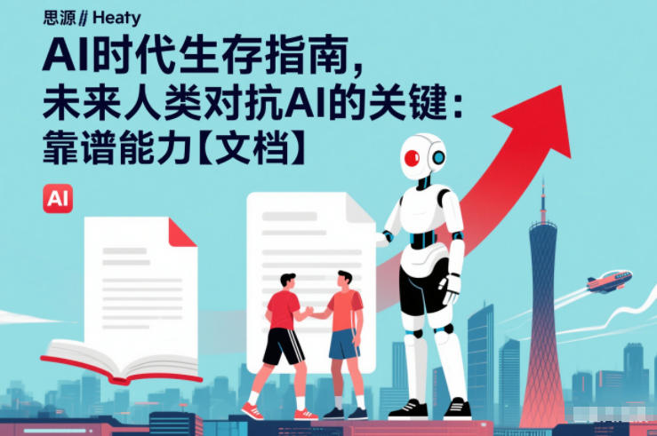 AI时代生存指南，未来人类对抗AI的关键：靠谱能力【文档】-御文网