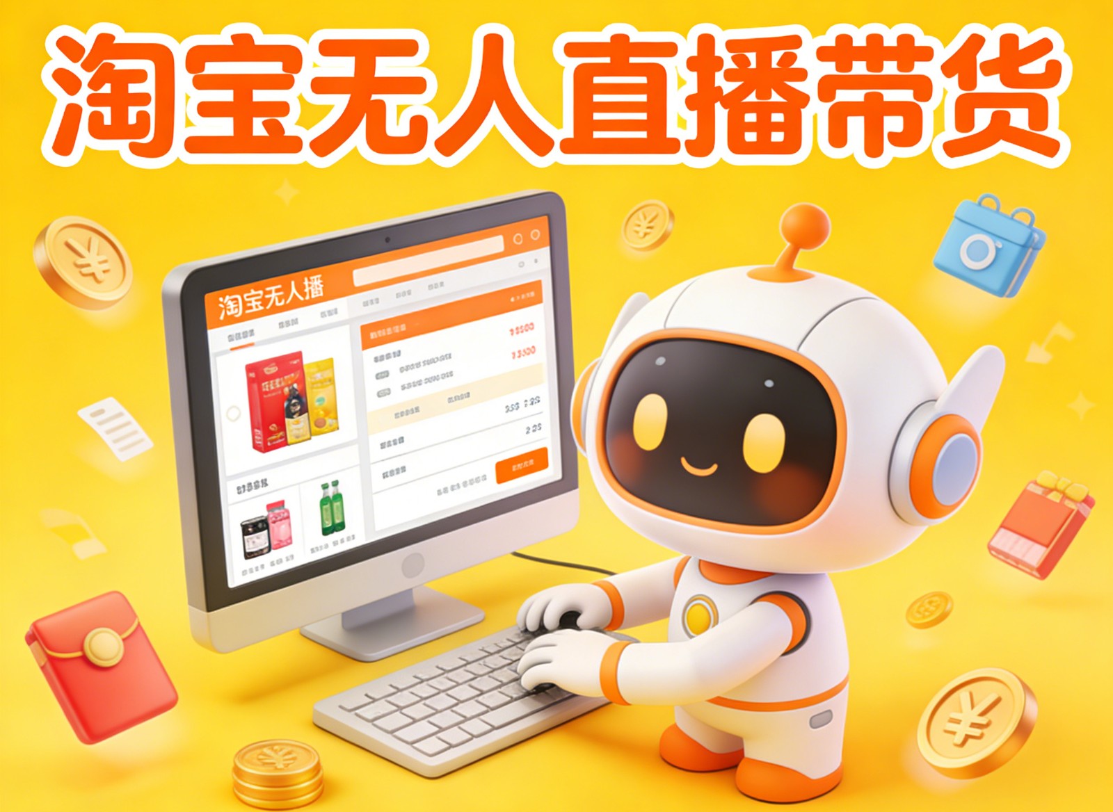 淘宝无人直播带货，24小时自动卖货，月佣金1W+，不违规不封号，不用露脸-御文网