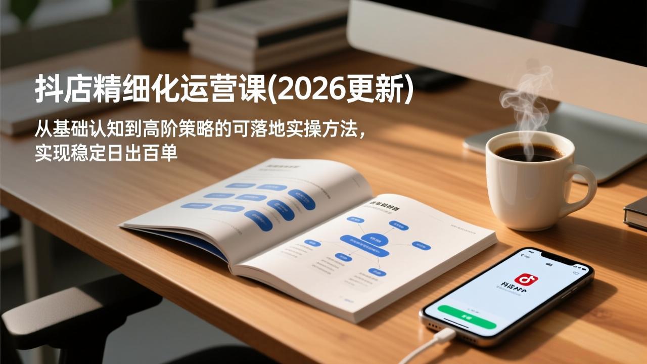 抖店精细化运营课(2026更新-御文网