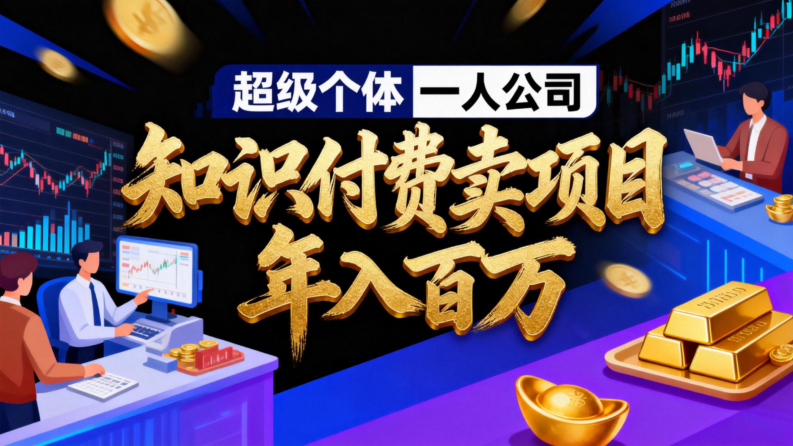 2026年“超级个体一人公司”私域卖项目年入百万，个人IP-精准引流-项目包装-转化成交-御文网