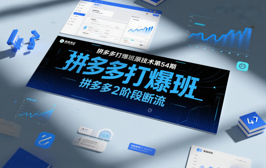 拼多多打爆班原创技术第54期，拼多多2阶段断流-御文网