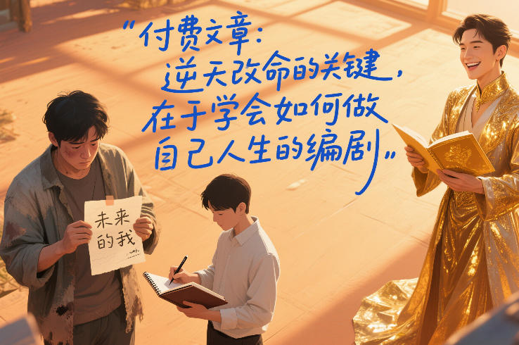 付费文章：逆天改命的关键，在于学会如何做自己人生的编剧-御文网