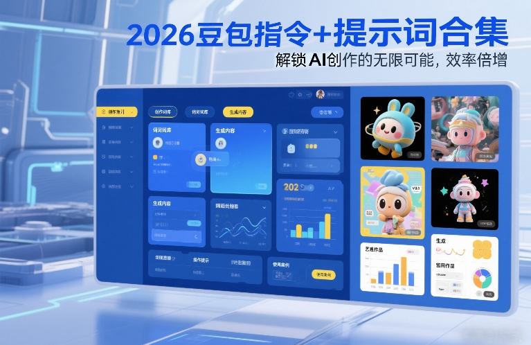 2026豆包指令+提示词合集，解锁AI创作的无限可能，效率倍增-御文网