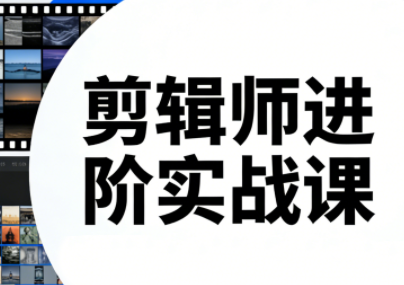 剪辑师进阶实战课(更新23年-25年)-御文网