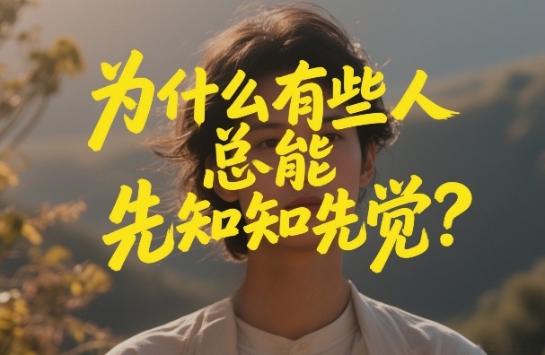 付费文章：为什么有些人总能先知先觉？-御文网
