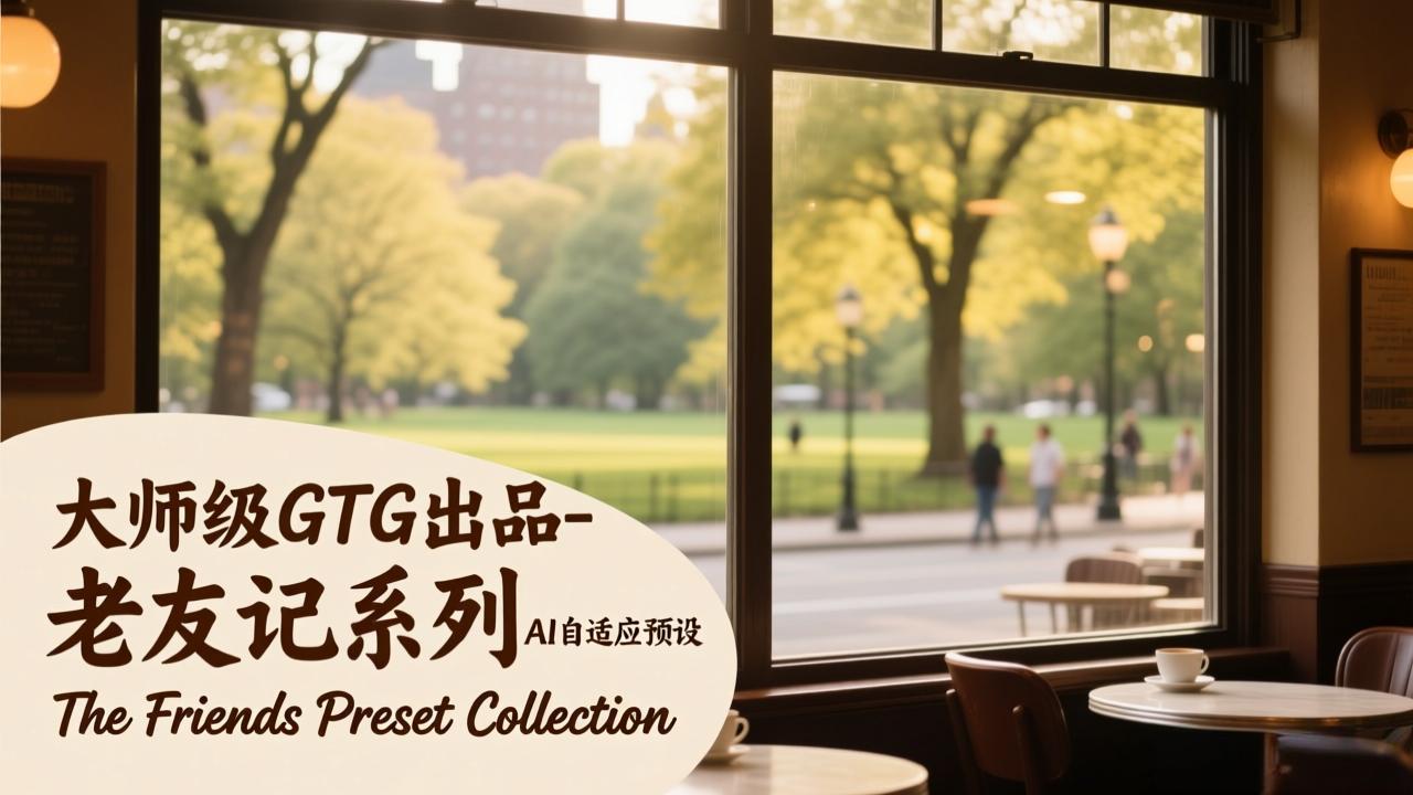 大师级GTG出品-老友记系列AI自适应预设The Friends Preset Collection-御文网