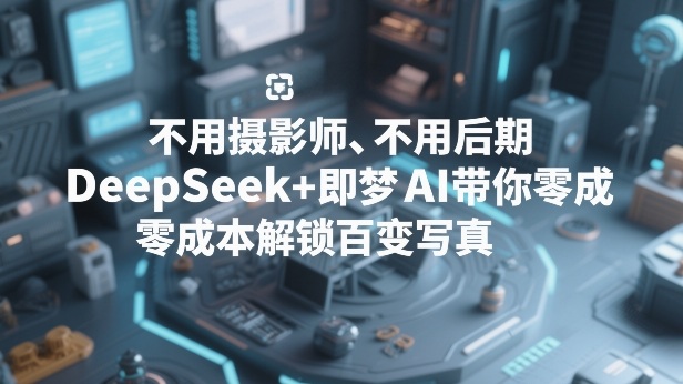 不用摄影师、不用后期，DeepSeek+即梦AI带你零成本解锁百变写真！-御文网