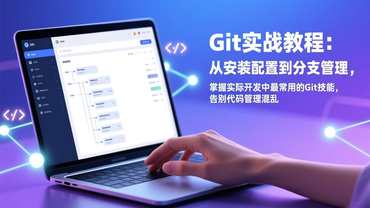 Git实战教程：从安装配置到分支管理，掌握实际开发中最常用的Git技能，告别代码管理混乱-御文网