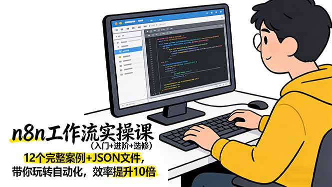 n8n工作流实操课(入门+进阶+选修-御文网