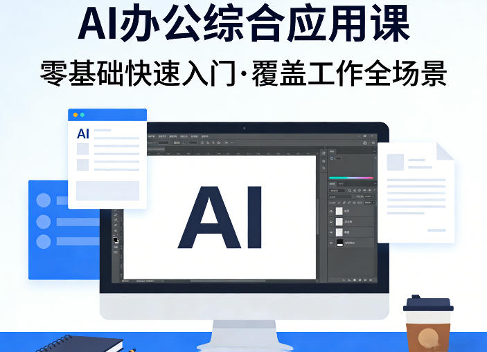 AI办公综合应用课，零基础快速入门，覆盖了工作中各种应用场景-御文网