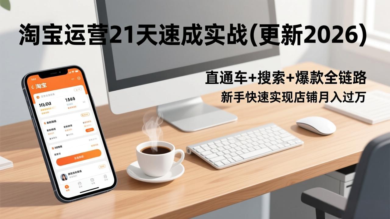 淘宝运营21天速成实战(更新3月-御文网