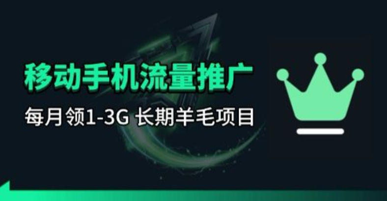 手机流量领取推广_每月一轮，刚需类的长期项目-御文网