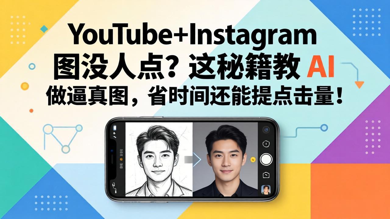 YouTube+Instagram图没人点？这秘籍教 AI 做逼真图，省时间还能提点击量-御文网