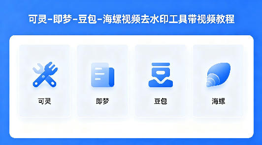 可灵–即梦–豆包–海螺视频去水印工具带视频教程-御文网