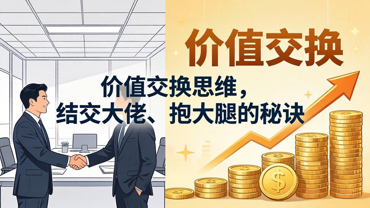 某付费文章：价值交换思维，结交大佬、抱大腿的秘诀-御文网