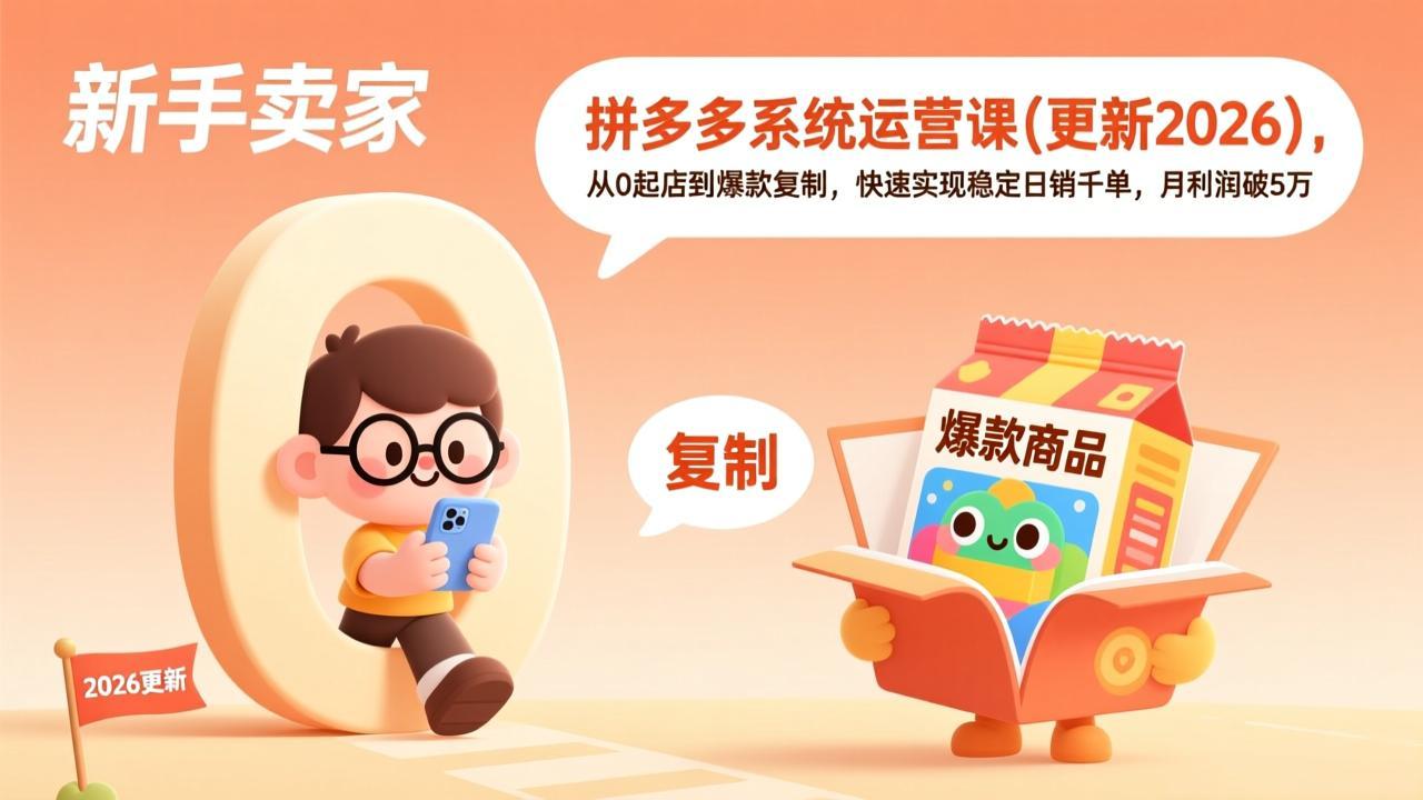 拼多多系统运营课(更新4月-御文网