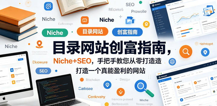 目录网站创富指南，Niche+SEO，手把手教您从零打造打造一个真能盈利的网站【原创双语字幕】-御文网