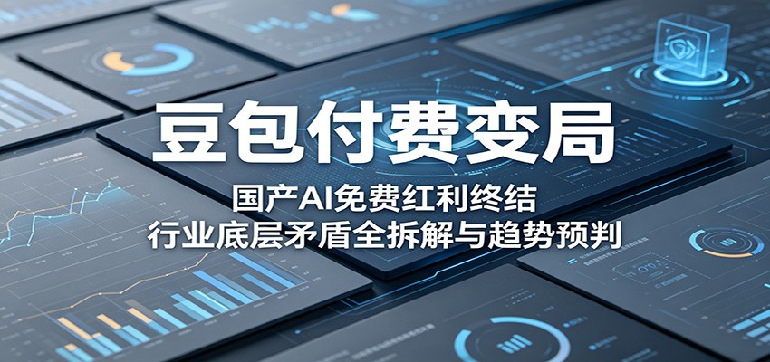 豆包付费变局：国产AI免费红利终结，行业底层矛盾全拆解与趋势预判-御文网