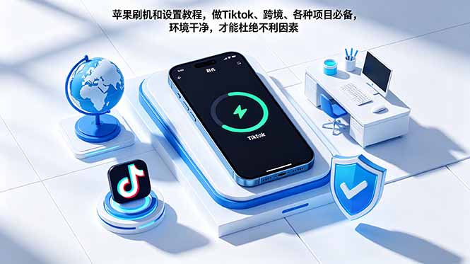 苹果刷机和设置教程,做Tiktok、跨境、各种项目必备,环境干净,才能杜绝不利因素-御文网