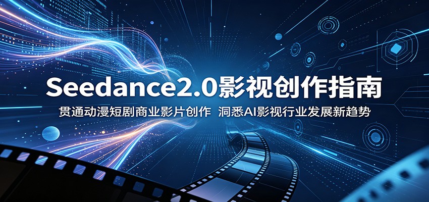 Seedance2.0影视创作指南：贯通动漫短剧商业影片创作，洞悉AI影视行业发展新趋势-御文网