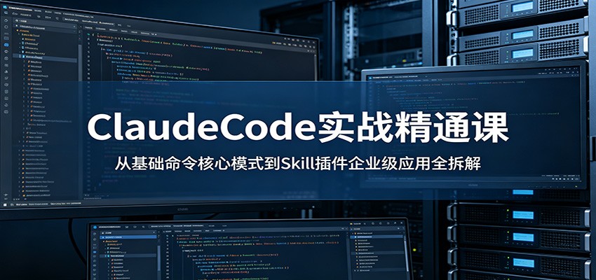 ClaudeCode实战精通课:从基础命令核心模式到Skill插件企业级应用全拆解-御文网