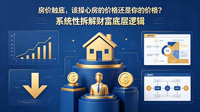 付费文章：房价触底，该操心房的价格还是你的价格？系统性拆解财富底层逻辑-御文网