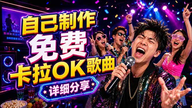 免费卡拉OK歌曲制作全攻略:音轨分离字幕制作,零基础快速做出专业K歌视频-御文网