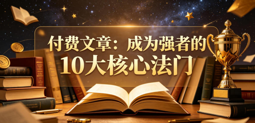 付费文章：成为强者的10大核心法门-御文网
