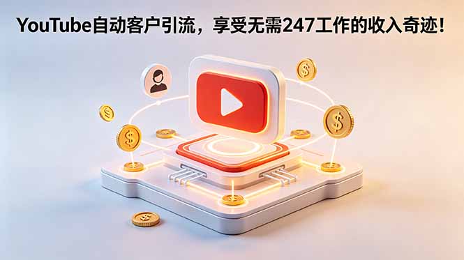 YouTube 自动客户引流，享受无需 247 工作的收入奇迹！【原创双语字幕】-御文网