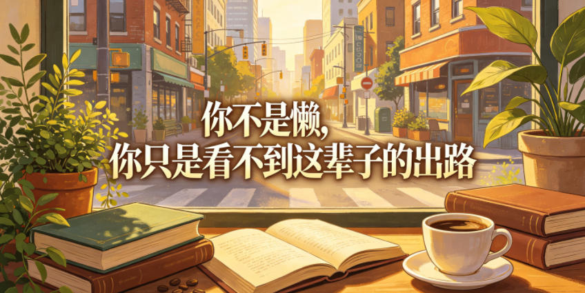 付费文章：你不是懒，你只是看不到这辈子的出路-御文网