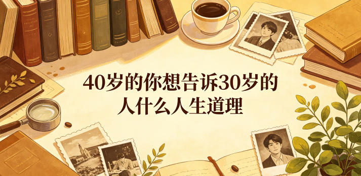 公众号付费文章:40岁的你想告诉30岁的人什么人生道理?-御文网