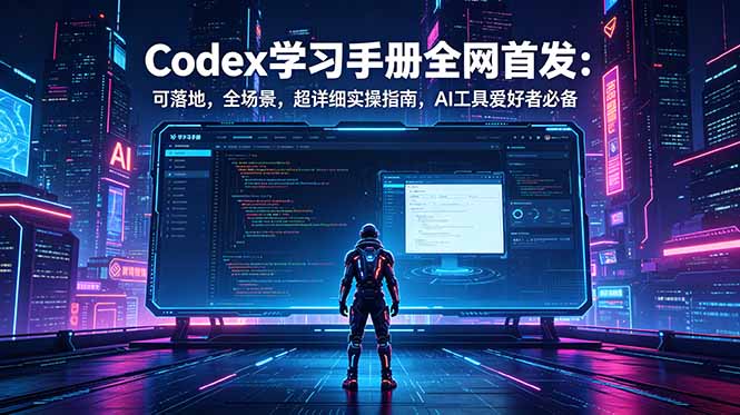 Codex学习手册全网首发：可落地，全场景，超详细实操指南，AI工具爱好者必备-御文网