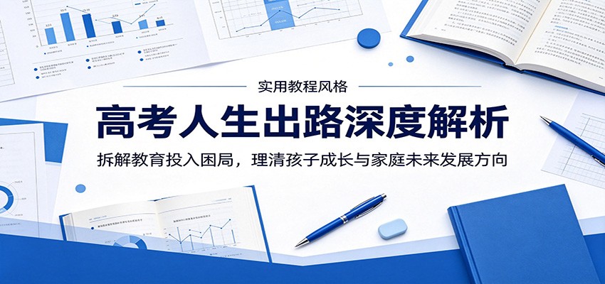 高考人生出路深度解析：拆解教育投入困局，理清孩子成长与家庭未来发展方向-御文网