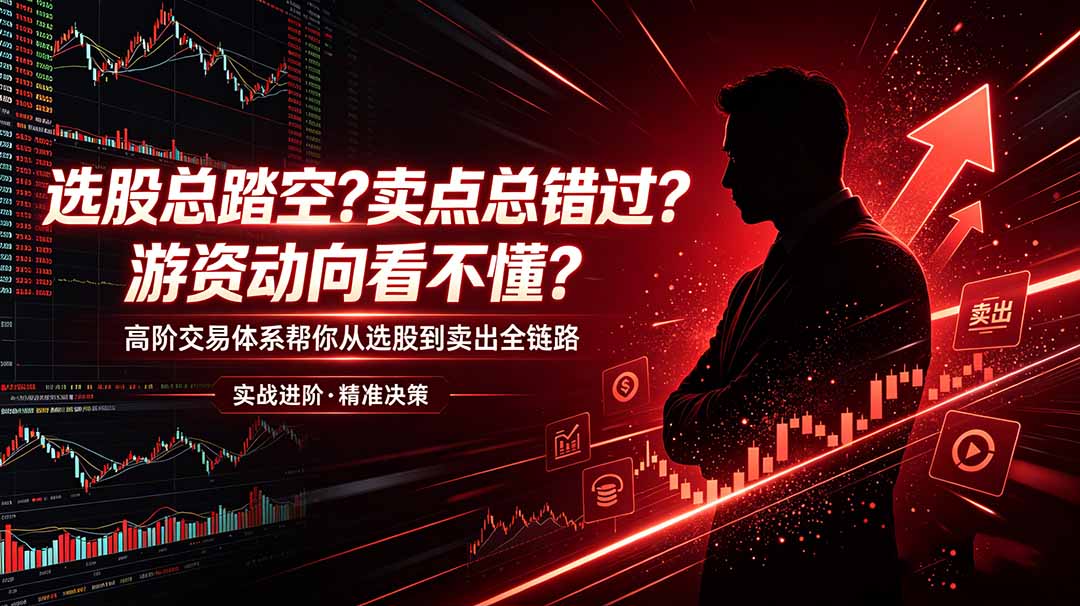 选股总踏空？卖点总错过？游资动向看不懂？高阶交易体系帮你从选股到卖出全链路(更新6月-御文网