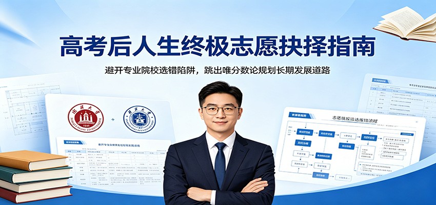 高考后人生终极志愿抉择指南：避开专业院校选错陷阱，跳出唯分数论规划长期发展道路-御文网