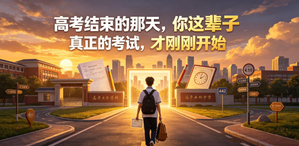 付费文章:高考结束的那天,你这辈子真正的考试,才刚刚开始-御文网