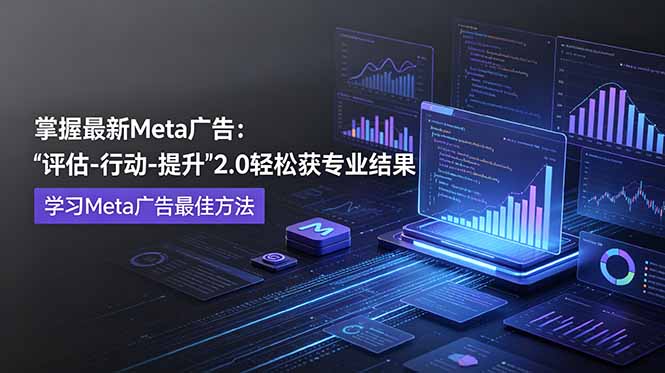 掌握最新的Meta广告，通过“评估-行动-提升”2.0版本轻松获得专业级结果。学习目前学习Meta广告的最佳方法-御文网